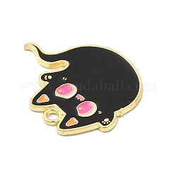 Halloween Theme Alloy Enamel Pendants&nbsp;ENAM-I053-B05
