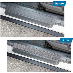 2Pcs Resin Rhinestone Glue Non-slip Car Door Stickers&nbsp;AJEW-GF0013-31B