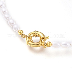 Natural Cultured Freshwater Pearl Beaded Necklaces&nbsp;NJEW-JN03100