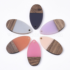 Resin & Walnut Wood Pendants&nbsp;RESI-S358-16