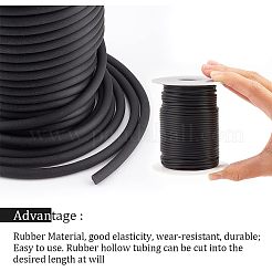 2 Rolls 2 Colors PVC Tubular Solid Synthetic Rubber Cord&nbsp;OCOR-NB0002-56
