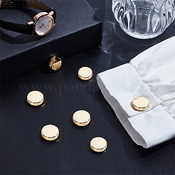 8Pcs 2 Styles Alloy Cufflinks&nbsp;BUTT-GA0001-34G