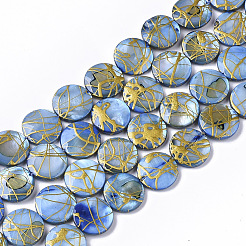 Drawbench Freshwater Shell Beads Strands&nbsp;SHEL-T014-012