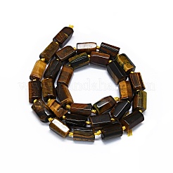 Natural Tiger Eye Beads Strands&nbsp;G-O170-103