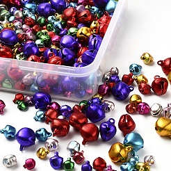600Pcs 3 Style Aluminum Bell Charms&nbsp;ALUM-YW0001-01