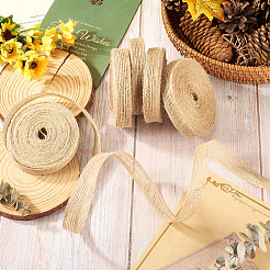 10M Braided Burlap Ribbon&nbsp;OCOR-TAC0015-13B