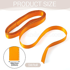 5M Polyester Gold Edged Satin Ribbon&nbsp;OCOR-TADJ0001-05H