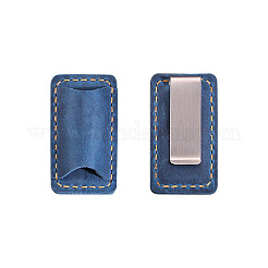Cowhide Pen Pencil Holder Clip&nbsp;AJEW-WH20120-90C