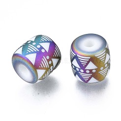 Electroplate Glass Beads&nbsp;EGLA-S196-06B-06