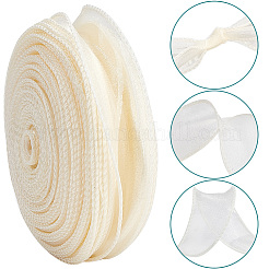 Polyester Organza Ribbons&nbsp;SRIB-WH20020-003A-01