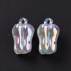 UV Plating Luminous Transparent Acrylic Pendants&nbsp;OACR-C001-07