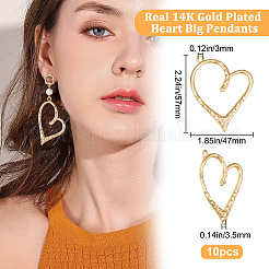 Alloy Big Pendants&nbsp;FIND-BBC0001-42
