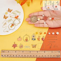 Thanksgiving Day Earring Making Kit&nbsp;DIY-SC0021-84