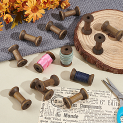 30Pcs Wooden Bobbins&nbsp;SENE-UN0001-02C