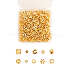 300Pcs 10 Styles Alloy Spacer Beads&nbsp;PALLOY-CJ0001-153