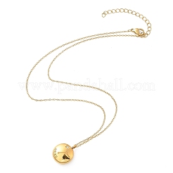 304 Stainless Steel Clear Cubic Zirconia Constellation Pendant Necklaces&nbsp;NJEW-R021-02G-01