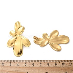 304 Stainless Steel Stud Earrings for Women&nbsp;EJEW-U047-03G