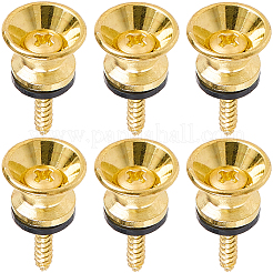 Alloy Guitar Strap Button Tail Nails for Acoustic and Folk Instruments&nbsp;FIND-WH20009-67G