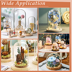 Glass Dome Cover&nbsp;DIY-WH0430-621A
