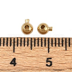 Brass Crimp Beads&nbsp;KK-P310-21B-G