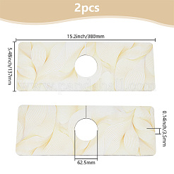 Rubber & Diatom Ooze Faucet Sink Mat&nbsp;AJEW-WH0314-383