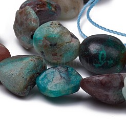 Natural Chrysocolla Beads Strands&nbsp;X-G-L493-61