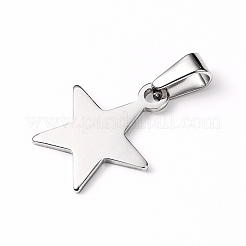 Tarnish Resistant 304 Stainless Steel Pendants&nbsp;STAS-I127-010P
