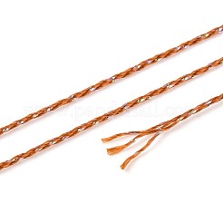 200M 6-Ply Sparkle Polyester Cord with Metallic Thread&nbsp;OCOR-T019-01A-01