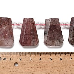 Natural Strawberry Quartz Beads Strands&nbsp;G-H078-A02-01