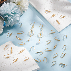 Ion Plating(IP) 316 Surgical Stainless Steel Earring Hooks&nbsp;STAS-UN0058-42G