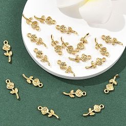 SHEGRACE Brass Rose Charms&nbsp;XGR0164G-105G