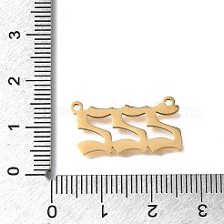 304 Stainless Steel Pendants&nbsp;STAS-D382-04B-G