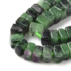 Natural Ruby in Zoisite Beads Strands&nbsp;G-I394-A02