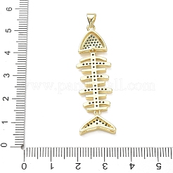 Brass Micro Pave Cubic Zirconia Pendants&nbsp;CU-CBA6980-14G-A02