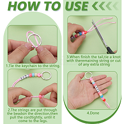 DIY Keychain Making Kits&nbsp;DIY-ME0002-08