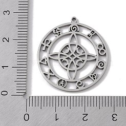 Non-Tarnish 304 Stainless Steel Pendants&nbsp;STAS-B062-16P