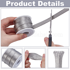 304 Stainless Steel Braided Sleeving&nbsp;FIND-UN0001-41