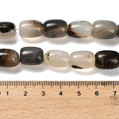 Natural Banded Agate Beads Strands&nbsp;G-D317-A01-07