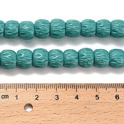 Synthetic Coral Dyed Carved Beads&nbsp;BSHE-H114-01A