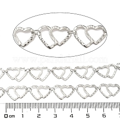 Tarnish Resistant 304 Stainless Steel Heart Link Chains&nbsp;CHS-E031-04P