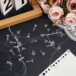90Pcs 6 Styles Plastic Binding Post&nbsp;FIND-CP0003-53