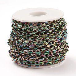 Ion Plating(IP) 304 Stainless Steel Cable Chains&nbsp;CHS-O008-03M