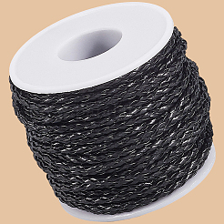 19M Braided Imitation Leather Cords&nbsp;LC-CL0001-02A