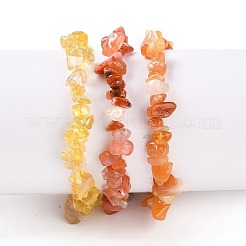 Chips Natural Mixed Stone Stretch Bracelets&nbsp;X-BJEW-JB05644