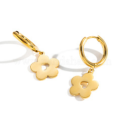 304 Stainless Steel Hoop Dangle Earrings for Women&nbsp;EX9712