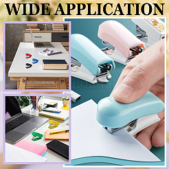 30Pcs 5 Colors Plastic & Iron Office Stapler&nbsp;AJEW-GO0003-07