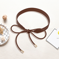 Bowknot PU Leather Wrap Around Waist Bands&nbsp;AJEW-WH20054-086C