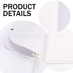 Rectangle PU Leather Eyelasses Case&nbsp;AJEW-WH20130-58C
