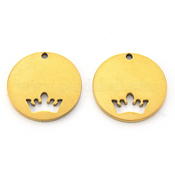 PVD Vacuum Plating 201 Stainless Steel Charms&nbsp;STAS-N092-11G