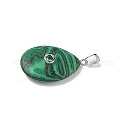 Natural & Synthetic Mixed Gemstone Pendants&nbsp;G-P599-02P